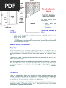 Wood Int Doors