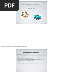 Chapter Summary