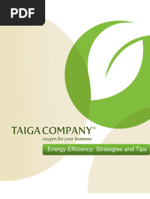 Energy Efficiency: Strategies and Tips