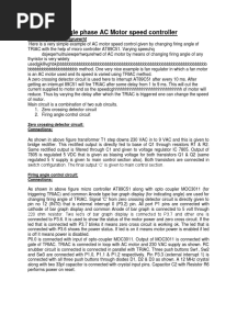 Single Phase AC Motor Speed Controller: Abstract:qrtuqwhedasjgruewrhf