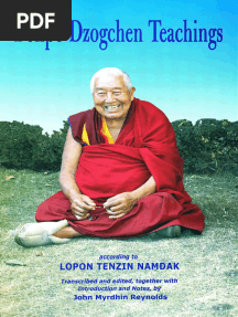 Lopon Tenzin Namdak Bonpo Dzogchen Teachings