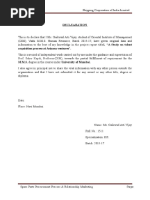 Final Report Arti