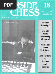 Inside Chess - Vol.5, No.18 (14-Septt-1992)