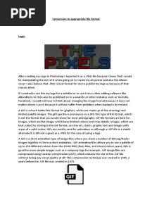 Unit 54 Conversion To Appropriate File Format Evidence