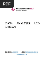 Data Analysis and Design