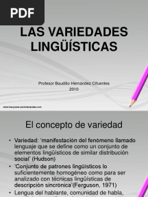 Variables Linguisticas