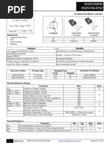 Features Benefits: Applications N-Channel