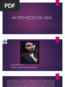 Ejemplo Proyecto de Vida