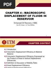 Chapter 4 - Macroscopic Displacement