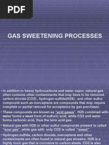 Chapter 5 Gas Swetening