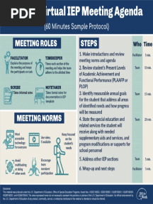 IEP Virtual Meeting Agenda