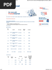 3G Tariffs - Aircel Assam 3g Plan and 3G Services
