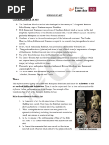 Schools of Art Gandhara School of Art