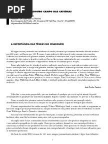Boletim Do Criadouro Campo Das Caviúnas: José Carlos Pereira