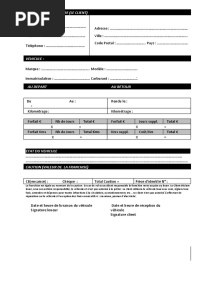Contrat Location Vierge
