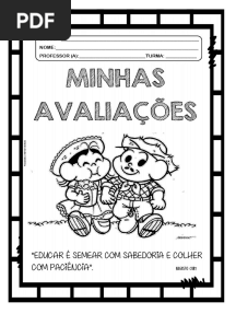 Capa Minhas Avaliações Tema Festajunina
