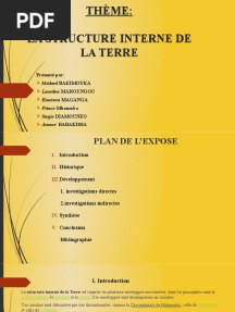 EXPOSE Sur La Structure Interne de La Terre 2
