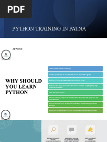 No.1 Python Training in Patna