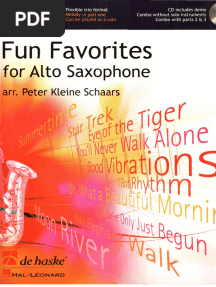 Fun Favourites For Alto Saxophone (Trios)