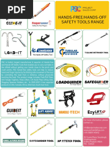 PSC Hands-Free Hands-Off Tools Range 2021