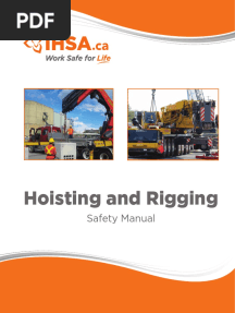 Hoisting and Rigging Safety Manual - Ihsa 2020