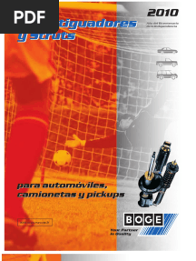 Catalogo Amortiguadores Boge 2010