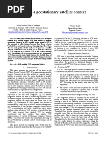 XCP in A Geostationary Satellite Context: Julien Fasson, Fabrice Hobaya Fabrice Arnal