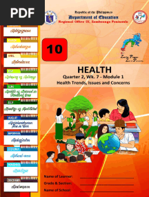 10 Final Mapeh Health 10 q2 m1 Week 7