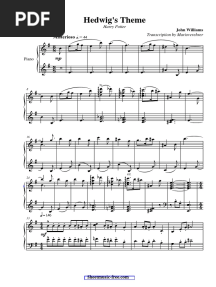 Hedwigs Theme Sheet Music Harry Potter (SheetMusic Free - Com)