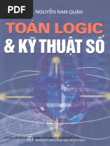 Toán Logic & Kỹ Thuật Số - Ts. Nguyễn Nam Quân, 426 Trang