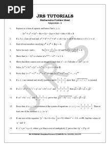 Polynomials 02