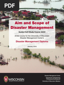 A A 02 Aim and Scope of Disaster Management