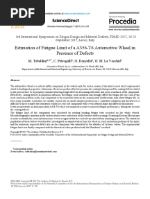 Estimation of Fatigue Limit