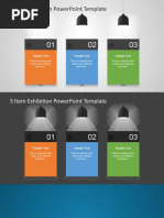 7611 01 3 Item Exhibition Powerpoint Template 16x9