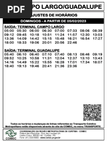 j62 Campo Largo Guadalupe Horarios Dom 05022023 PDF