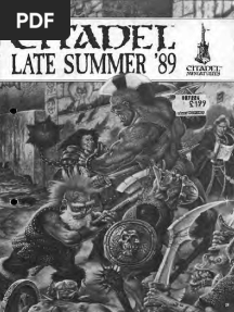 1989 - Citadel Late Summer Trade Catalog - Text