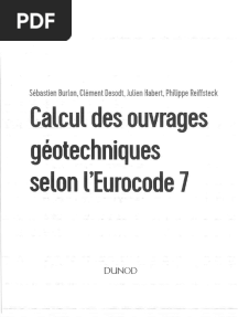 Calcul Des Fondations Suivant EC7