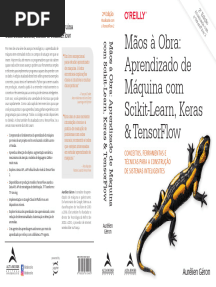 Mãos À Obra: Aprendizado de Máquina Com Scikit-Learn, Keras & Tensorflow
