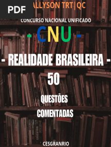Amostra 50 Questões Comentadas Realidade Brasileira - Cnu