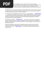 Thesis on Information System Security