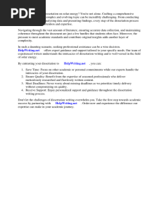 Dissertation Solar