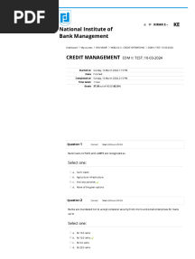 EOM II - TEST - 10-03-2024 - Attempt Review - Welcome To Learning at Nibm