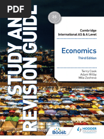 Cambridge International ASA Level Economics Study and Revision Guide (Third Edition) (Terry Cook Mila Zasheva Adam Wilby) 