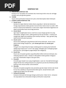 Komposisi Tari