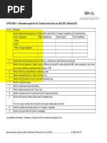 Technical Data - Urgent