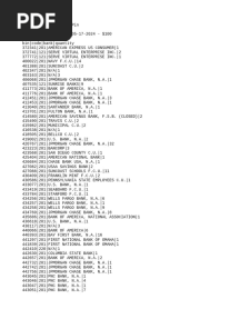 Binlist