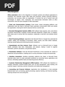 Unit-4 Office Management