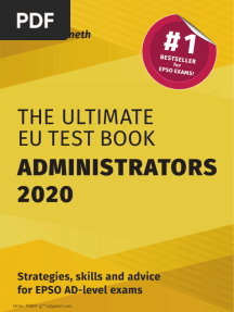 The Ultimate Eu Test Book Administrators 2020 - Order -6604 -Y---A-gmail-com