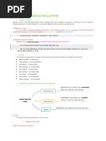 la poesie règles new