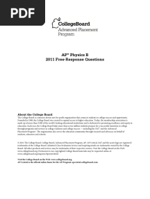 Ap11 FRQ Physics B
